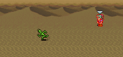 The first known cactuar, or 'cactrot'.